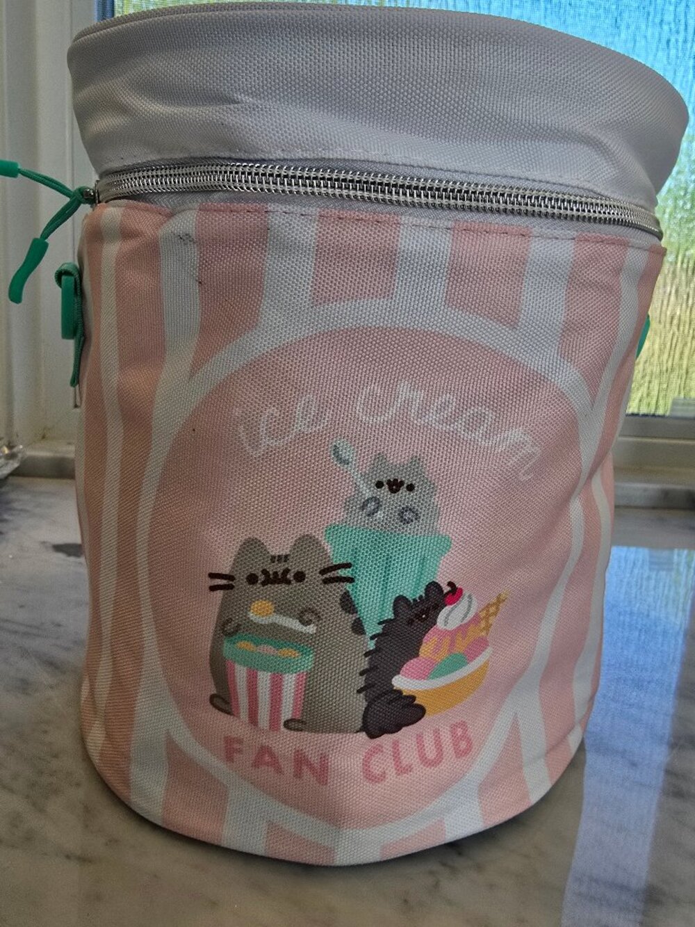 NWT Pusheen Cat Ice Cream Fan Club Cooler Bag